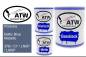 Preview: Porsche, Baltic Blue Metallic, 37B / C7 / LN5P / LM5P: 1L Lackdose + 1L Klarlack + 500ml Härter - Set, von ATW Autoteile West.